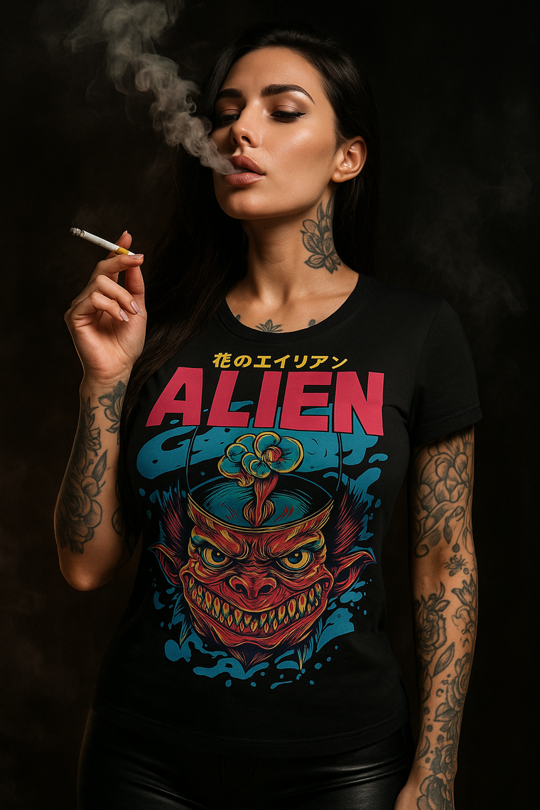 Alien Invader Graphic Tee – Out of This World Style